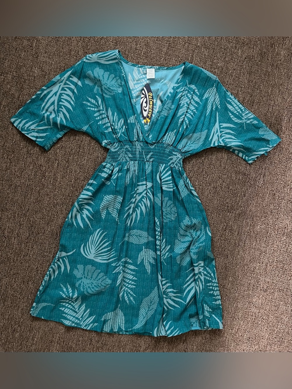 Palmwave Hawaii - printed short-sleeve dress